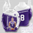 NBA Sacramento Kings Bogdan Bogdanovic Pullover Hoodie AOP Shirt ath-hd-0607