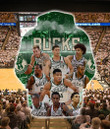NBA Milwaukee Bucks All The Stars Pullover Hoodie AOP Shirt ath-hd-0607