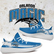 NBA Orlando Magic Blue White Yeezy Boost Sneakers Shoes ah-yz-0707