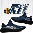 NBA Utah Jazz Let's Go Play Yeezy Boost Sneakers Shoes ah-yz-0707