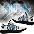 NBA Orlando Magic White Scratch Yeezy Boost Sneakers Shoes ah-yz-0707