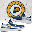 NBA Indiana Pacers Blue White Yeezy Boost Sneakers Shoes ah-yz-0707