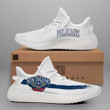 NBA New Orleans Pelicans White Navy Yeezy Boost Sneakers V3 Shoes ah-yz-0707