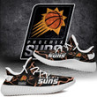 NBA Phoenix Suns Lightning Yeezy Boost Sneakers Shoes ah-yz-0707