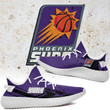 NBA Phoenix Suns Purple Black Arrow Yeezy Boost Sneakers Shoes ah-yz-0707