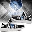 NBA Memphis Grizzlies Black Scratch Yeezy Boost Sneakers Shoes ah-yz-0707