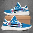 NBA Los Angeles Clippers Blue Black Yeezy Boost Sneakers Shoes ah-yz-0707