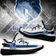 NBA Memphis Grizzlies White Blue Yeezy Boost Sneakers Shoes ah-yz-0707