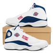 NBA Detroit Pistons White Blue Air Jordan 13 Shoes ah-jd13-0707