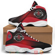 NBA Houston Rockets Red Black Air Jordan 13 Shoes V2 ah-jd13-0707