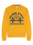 NBA Golden State Warriors Gold Sweatshirt AOP Shirt ath-sw-0807