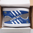 NBA Golden State Warriors Royal Blue White Stan Smith Shoes ath-ss-0807