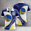 NBA Golden State Warriors White Blue Polo Shirt ath-pol-0807
