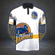 NBA Golden State Warriors White Polo Shirt ath-pol-0807