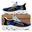 NBA Golden State Warriors Black Blue Max Soul Shoes ath-ms-1007