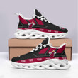 NBA Miami Heat Black Red Max Soul Shoes V2 ath-ms-1007