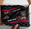 NBA Miami Heat Black Red Max Soul Shoes ath-ms-1007