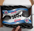NBA Los Angeles Clippers White Blue Max Soul Shoes ath-ms-1007