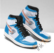 Air JD Hightop Shoes NBA Oklahoma City Thunder Blue White Air Jordan 1 High Sneakers ath-jdhightop-1007