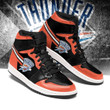 Air JD Hightop Shoes NBA Oklahoma City Thunder Orange Black Air Jordan 1 High Sneakers ath-jdhightop-1007