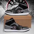 Air JD Hightop Shoes NBA Toronto Raptors Gray Black Air Jordan 1 High Sneakers ath-jdhightop-1007