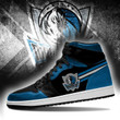 Air JD Hightop Shoes NBA Dallas Mavericks Blue Black Air Jordan 1 High Sneakers ath-jdhightop-1007