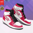 Air JD Hightop Shoes NBA Houston Rockets White Red Air Jordan 1 High Sneakers ath-jdhightop-1007