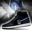 Air JD Hightop Shoes NBA Memphis Grizzlies Navy Blue Black Air Jordan 1 High Sneakers ath-jdhightop-1007