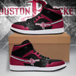 Air JD Hightop Shoes NBA Houston Rockets Red Black Air Jordan 1 High Sneakers ath-jdhightop-1007