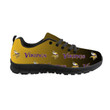 NFL Minnesota Vikings Black Yellow Multi Logo Running Shoes