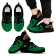NBA Boston Celtics Green Black Running Shoes