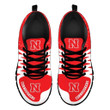 NCAA Nebraska Cornhuskers Red White Running Shoes