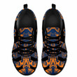 NCAA Auburn Tigers Black Orange Running Shoes