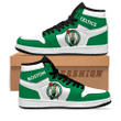 Air JD Hightop Shoes NBA Boston Celtics Green White Air Jordan 1 High Sneakers V2