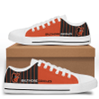 MLB Baltimore Orioles Simple Design Vertical Stripes Low Top Shoes