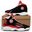 NBA Atlanta Hawks Black Red Air Jordan 13 Shoes