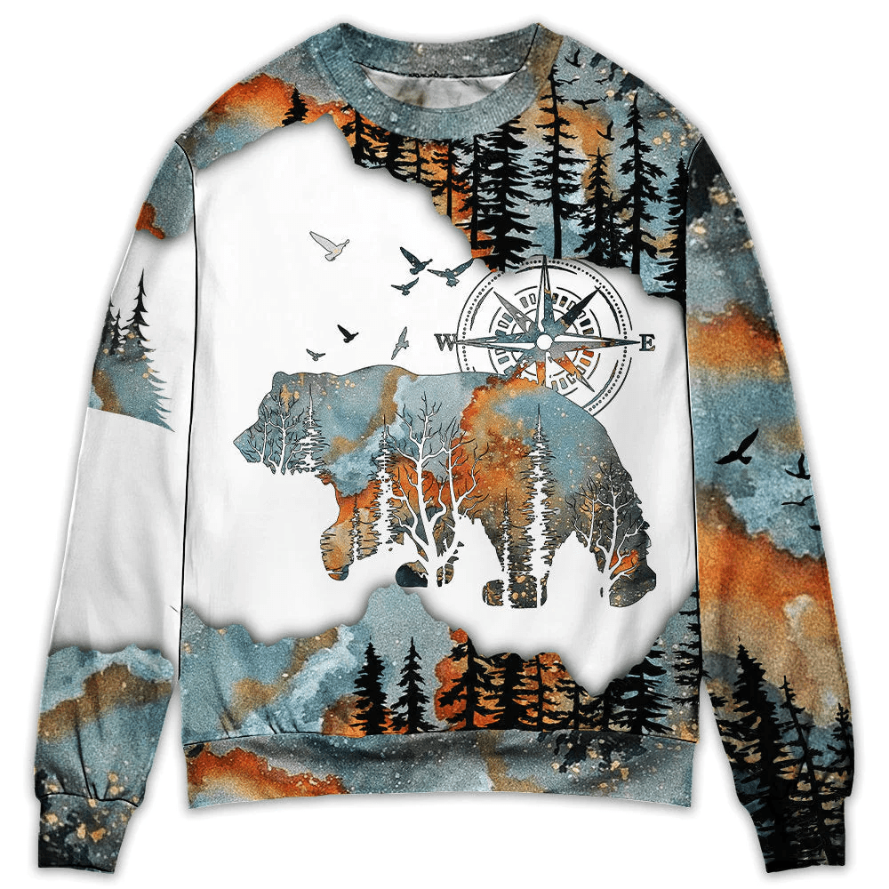 Camping And Into The Forest I Go To Lose My Mind - Sweater - Ugly Christmas Sweaters 3D AOP Shirt