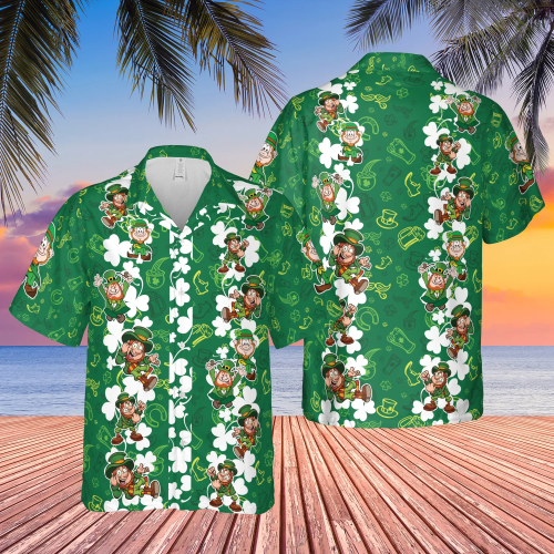 St Patricks Day Hawaiian Shirt For Men & Women | WT1361