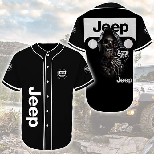 Jeep Sku Baseball Tee Jersey Shirt