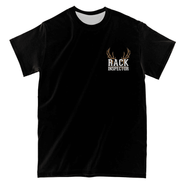 All Rack Matter Boobs Hunting All Over Print T shirt, Black Hunter T shirt With Sayings, Swag Shirt For Guys 3D AOP
