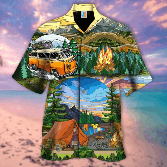 Life Is Best When You're Camping Hawaiian Shirt | For Men & Women | HW3967