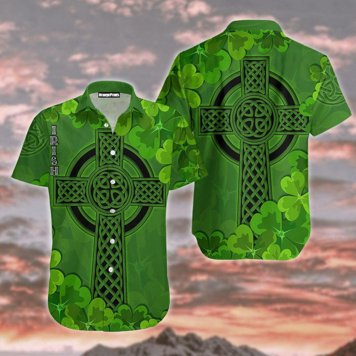 rish St Patrick's Day Hawaiian Shirt For Men & Women | WT5125