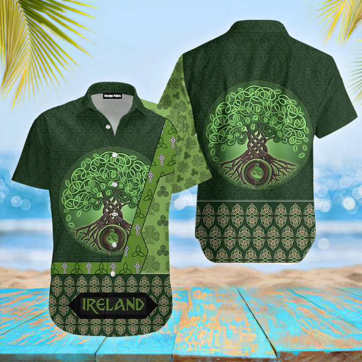 Irish St.Patrick Day Hawaiian Shirt For Men & Women | WT5175