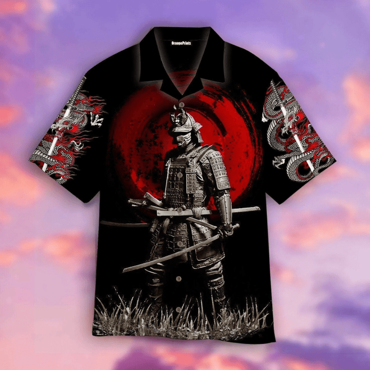 Samurai Tattoo Hawaiian Shirt For Men & Women | WT5095