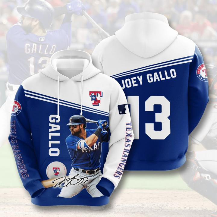 MLB Texas Rangers Joey Gallo Pullover Hoodie AOP Shirt