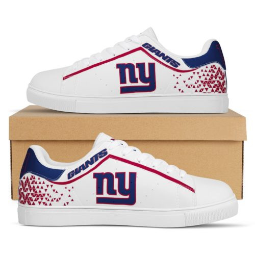 NFL New York Giants White Red Stan Smith Shoes