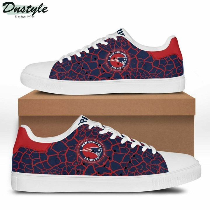 NFL New England Patriots Blue Red Skate Stan Smith Shoes