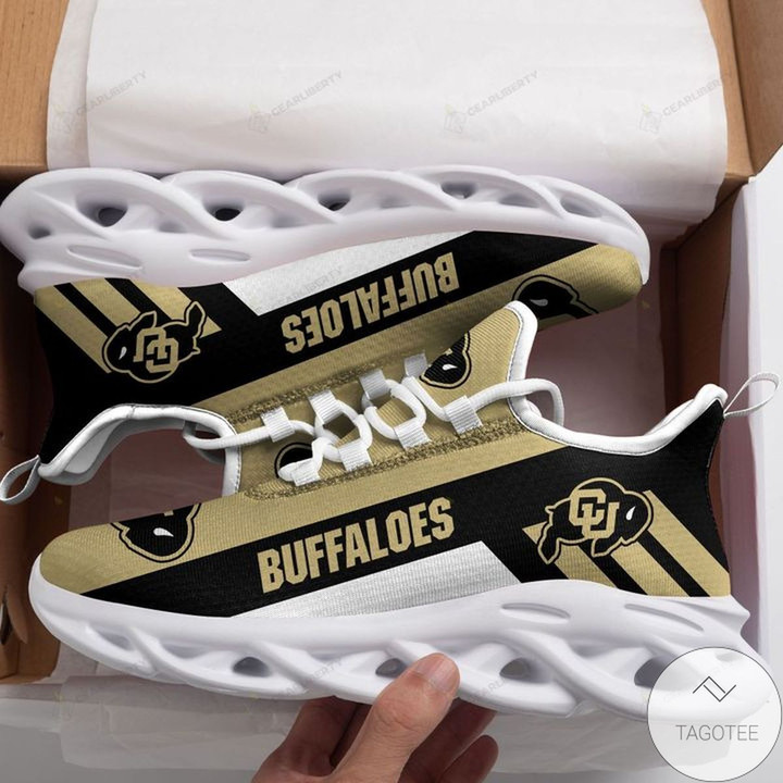 NCAA Colorado Buffaloes Gold Black Max Soul Shoes