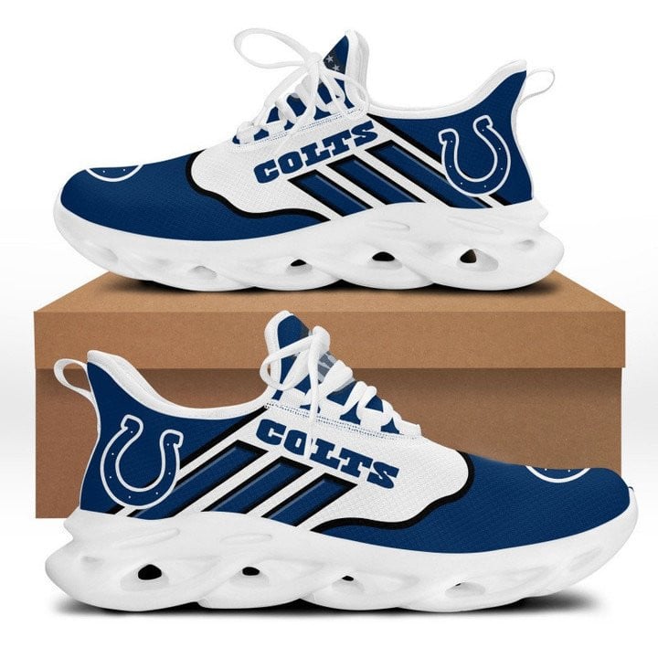 NFL Indianapolis Colts Blue White Max Soul Shoes