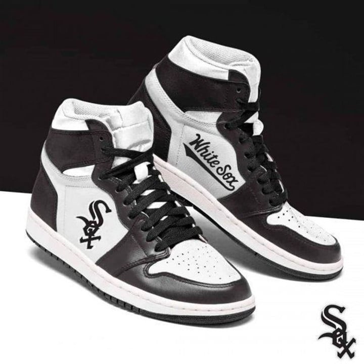 Air JD Hightop Shoes MLB Chicago White Sox Air Jordan 1 High Sneakers